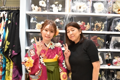 卒業式　袴　前撮り撮影会