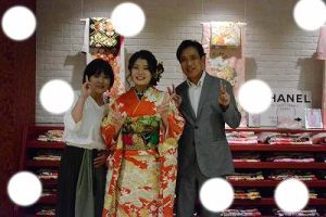 成人式　前撮り　梅田