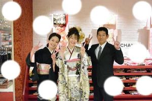 成人式　前撮り　梅田