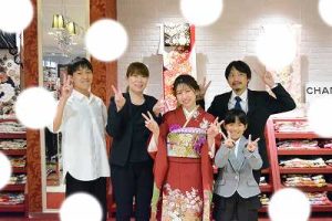 成人式　前撮り　梅田
