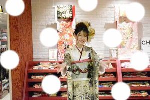 成人式　前撮り　梅田