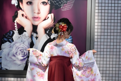 卒業式　袴　前撮り撮影会