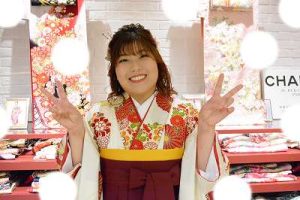 卒業式　袴　かわいい