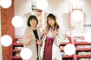 卒業式　袴　かわいい
