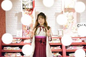 卒業式　袴　かわいい