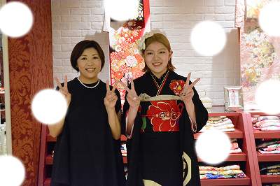 成人式　前撮り　梅田