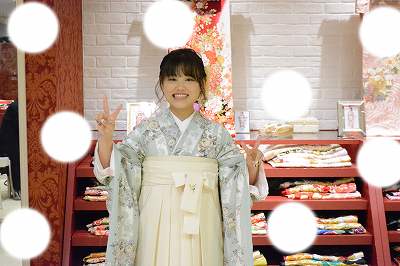 卒業式　袴　かわいい