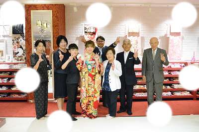 成人式　前撮り　梅田