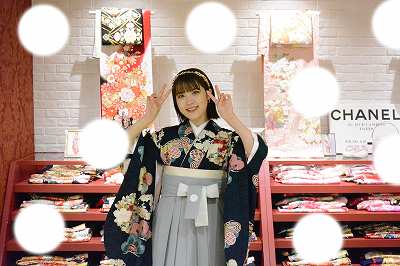 卒業式　袴　かわいい