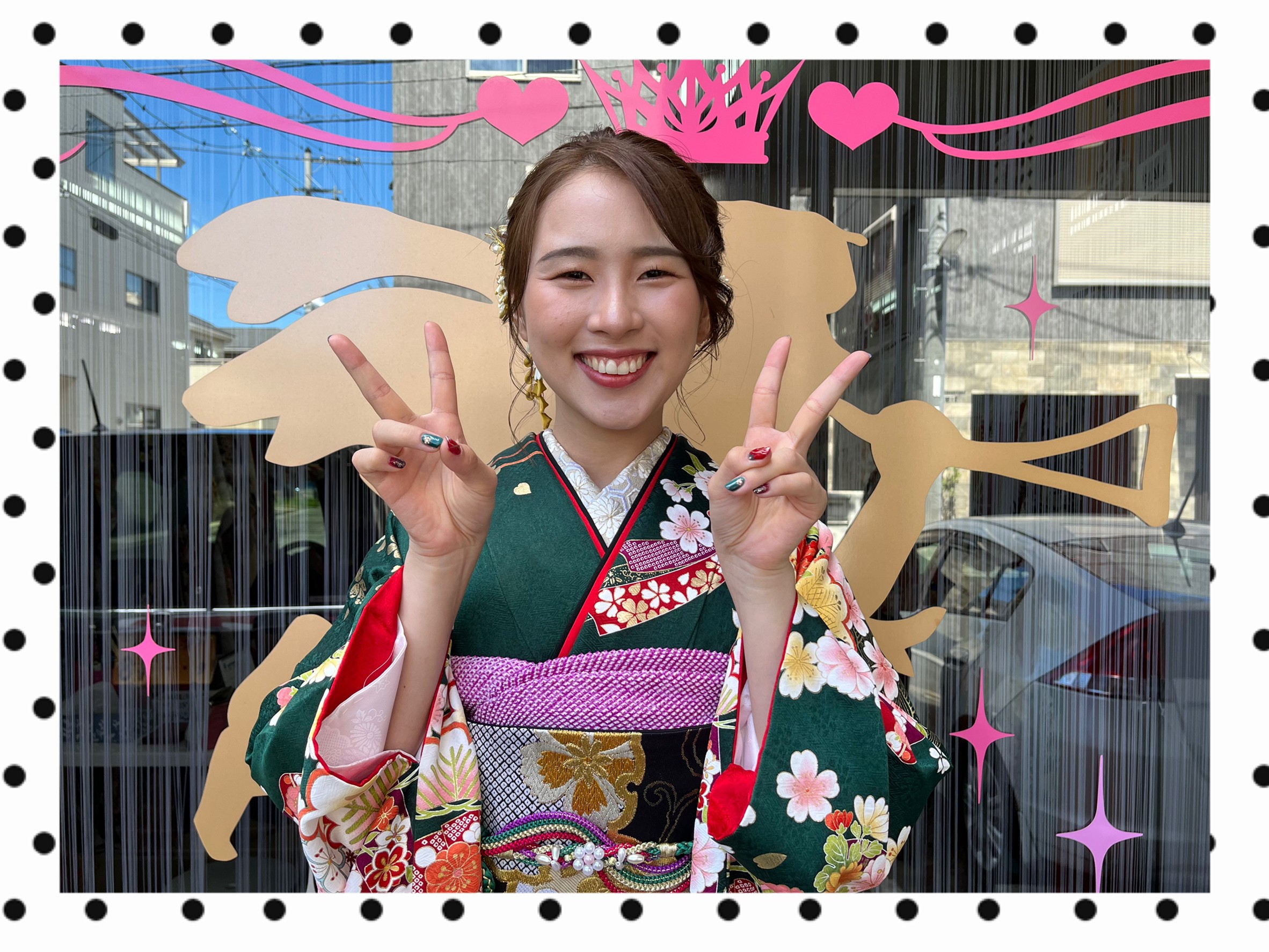 【TAKAZEN奈良店】４日♡２０２３年成人のオシャレでかわいい振袖姫ちゃんの前撮り撮影会♡