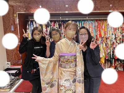 【TAKAZEN梅田本店】17日　♡かわいい袴＆お振袖姫ちゃん♡