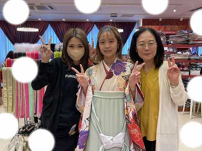 成人式　前撮り　梅田