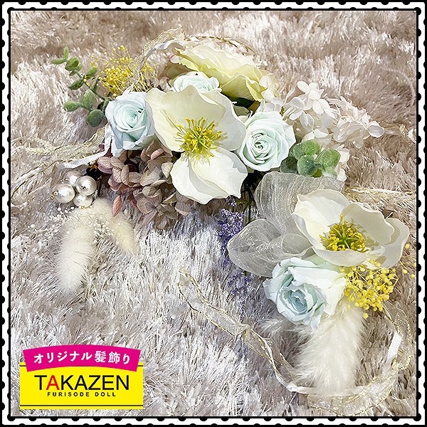 髪飾り　カワイイ　オシャレ