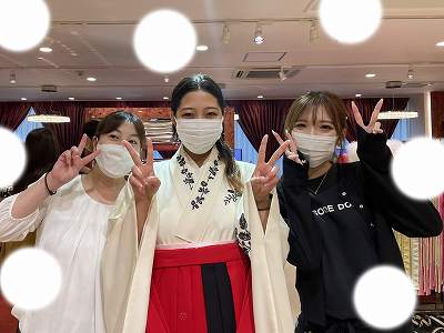 卒業式　袴　かわいい