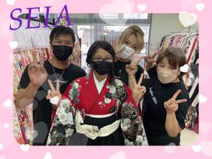 袴　レンタル　奈良　かっこいい　赤　黒