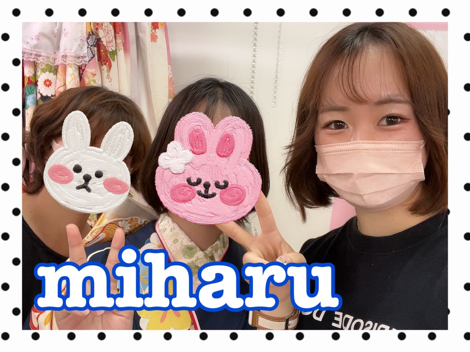 振袖　レンタル　奈良　おしゃれ　紺　ネイビー　古典柄
