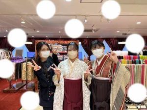 卒業式　袴　おしゃれ