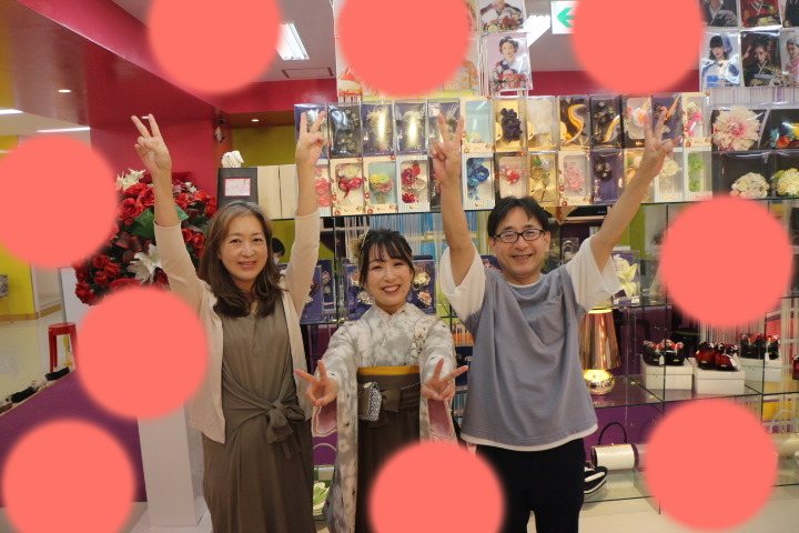 TAKAZEN神戸店　袴　前撮り撮影会　イマドキ　カワイイ　くすみ