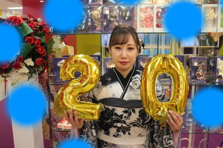 TAKAZEN神戸店　前撮り撮影会　イマドキ　カワイイ　コディネート　振袖　レンタル　袴　