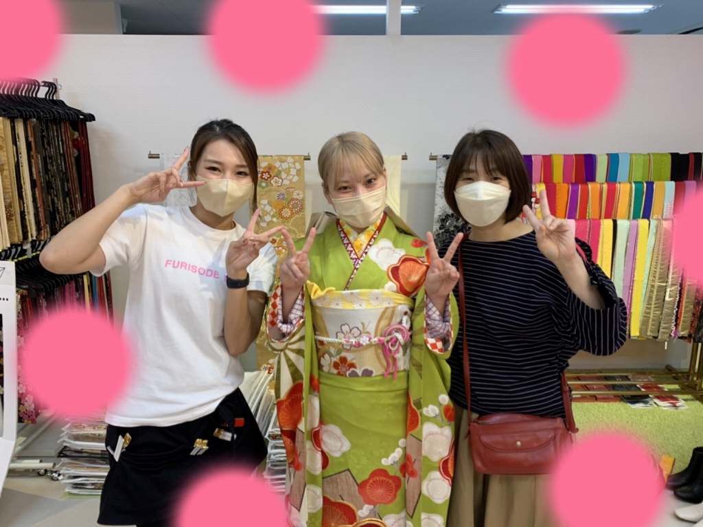 TAKAZEN神戸店　前撮り撮影会　イマドキ　カワイイ　コディネート　振袖　レンタル　タカゼン　神戸　三宮　成人式