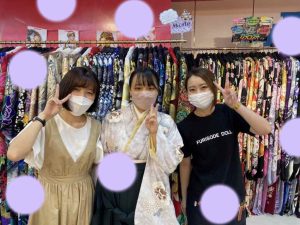 TAKAZEN神戸店　前撮り撮影会　イマドキ　カワイイ　コディネート　袴　レンタル　卒業式