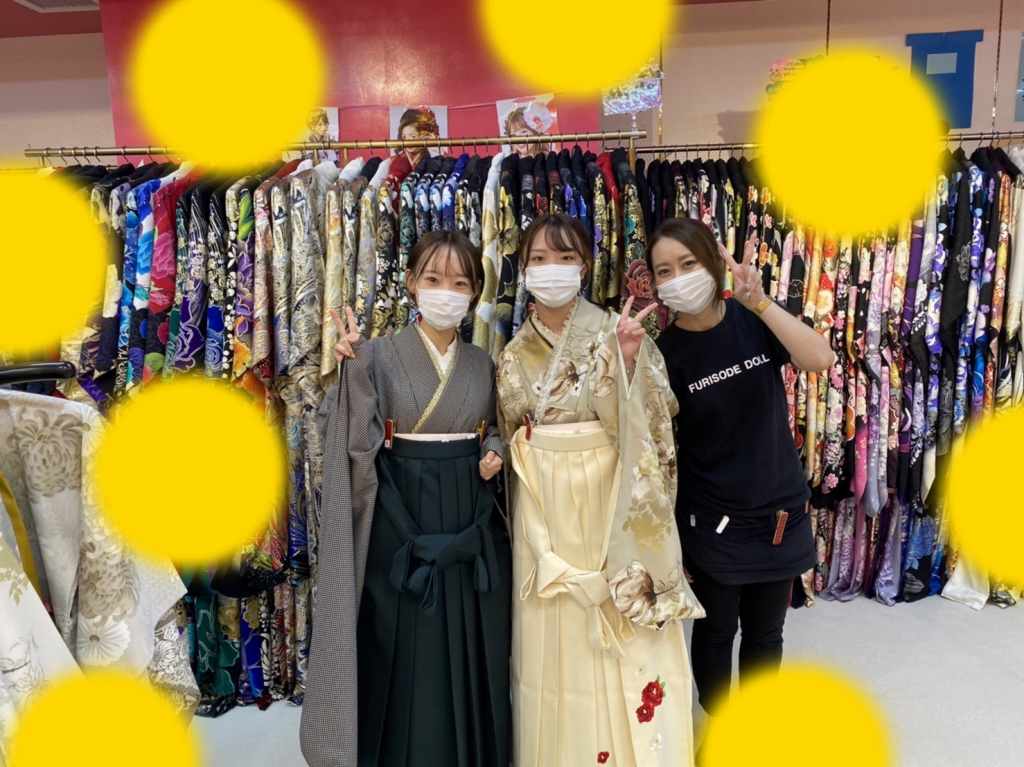TAKAZEN神戸店　前撮り撮影会　イマドキ　カワイイ　コディネート　袴　レンタル　卒業式　おしゃれ　シンプル　かわいい　