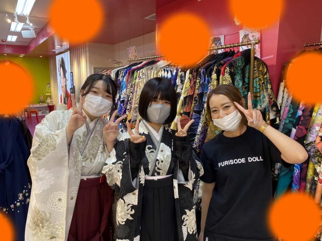 TAKAZEN神戸店　前撮り撮影会　イマドキ　カワイイ　コディネート　くすみカラー　袴　レンタル　卒業式　三宮　おしゃれ　シンプル