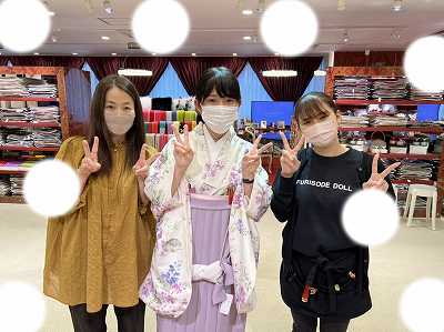 【TAKAZEN梅田本店】♡23日　おしゃれな袴＆お振袖姫ちゃん♡