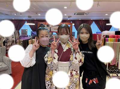 【TAKAZEN梅田本店】♡8日　オシャレ振袖＆袴姫ちゃん♡