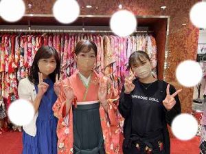 卒業式　袴　かわいい