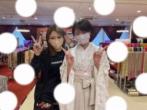 2023　袴　卒業式