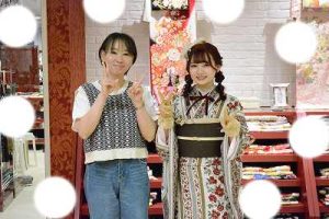 成人式　前撮り　梅田