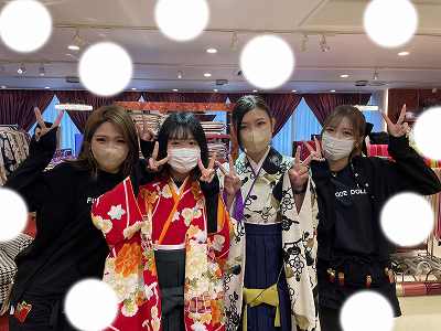 【TAKAZEN梅田本店】♡24日　おしゃれな袴＆お振袖姫ちゃん♡