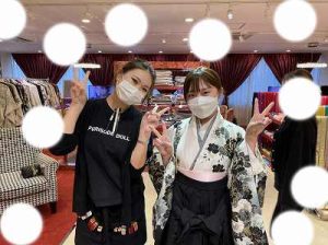 成人式　前撮り　梅田