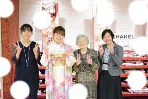 成人式　前撮り　梅田