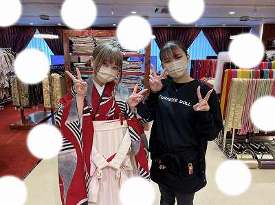 卒業式　袴　おしゃれ