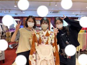 卒業式　袴　かわいい