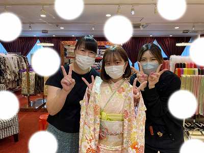 【TAKAZEN梅田本店】♡16日　カワイイ袴＆振袖姫ちゃん♡