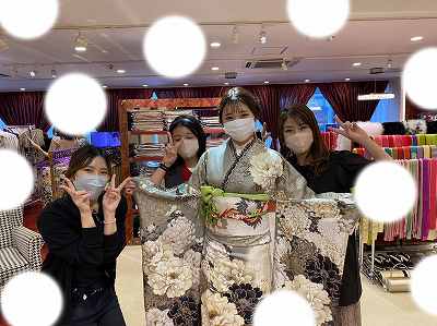 【TAKAZEN大阪梅田本店】♡25日　2024年成人お振袖姫ちゃん♡