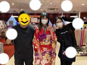 成人式　前撮り　梅田