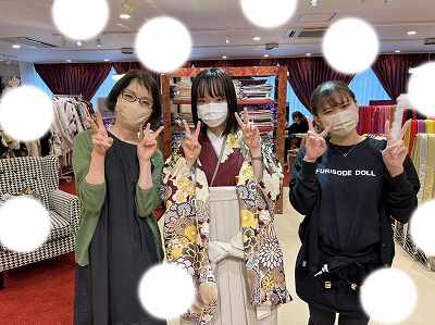 【TAKAZEN梅田本店】♡3日　袴＆お振袖姫ちゃん♡