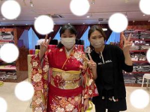 成人式　前撮り　梅田