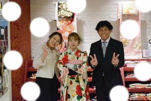 成人式　前撮り　梅田