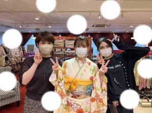 成人式　振袖　梅田