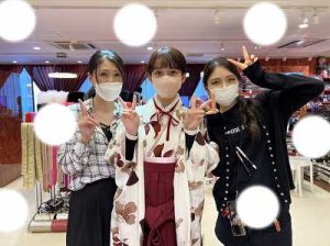 卒業式　袴　かわいい