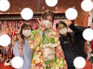 成人式　振袖　梅田　かわいい