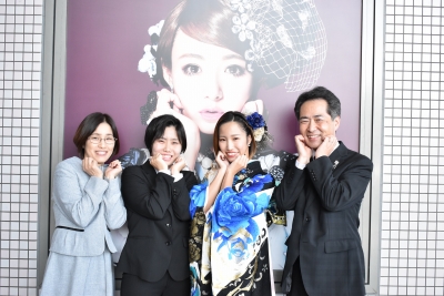 成人式　振袖　前撮り撮影会