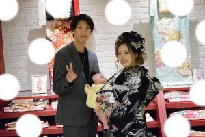 成人式　前撮り　梅田