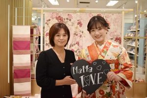 ママ振り　振袖レンタル　成人式　前撮り