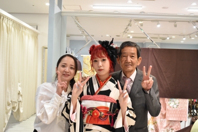 成人式　振袖　前撮り撮影会